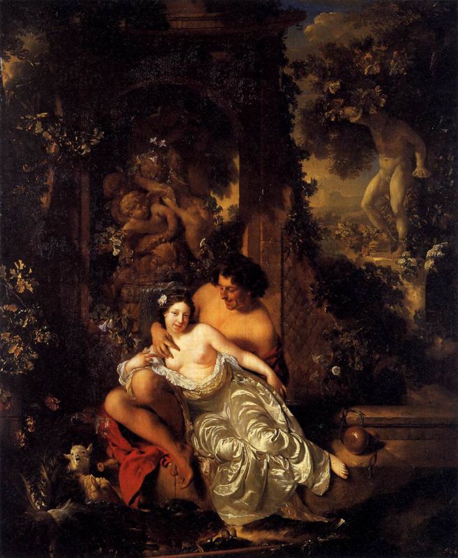 Shepherd and shepherdess