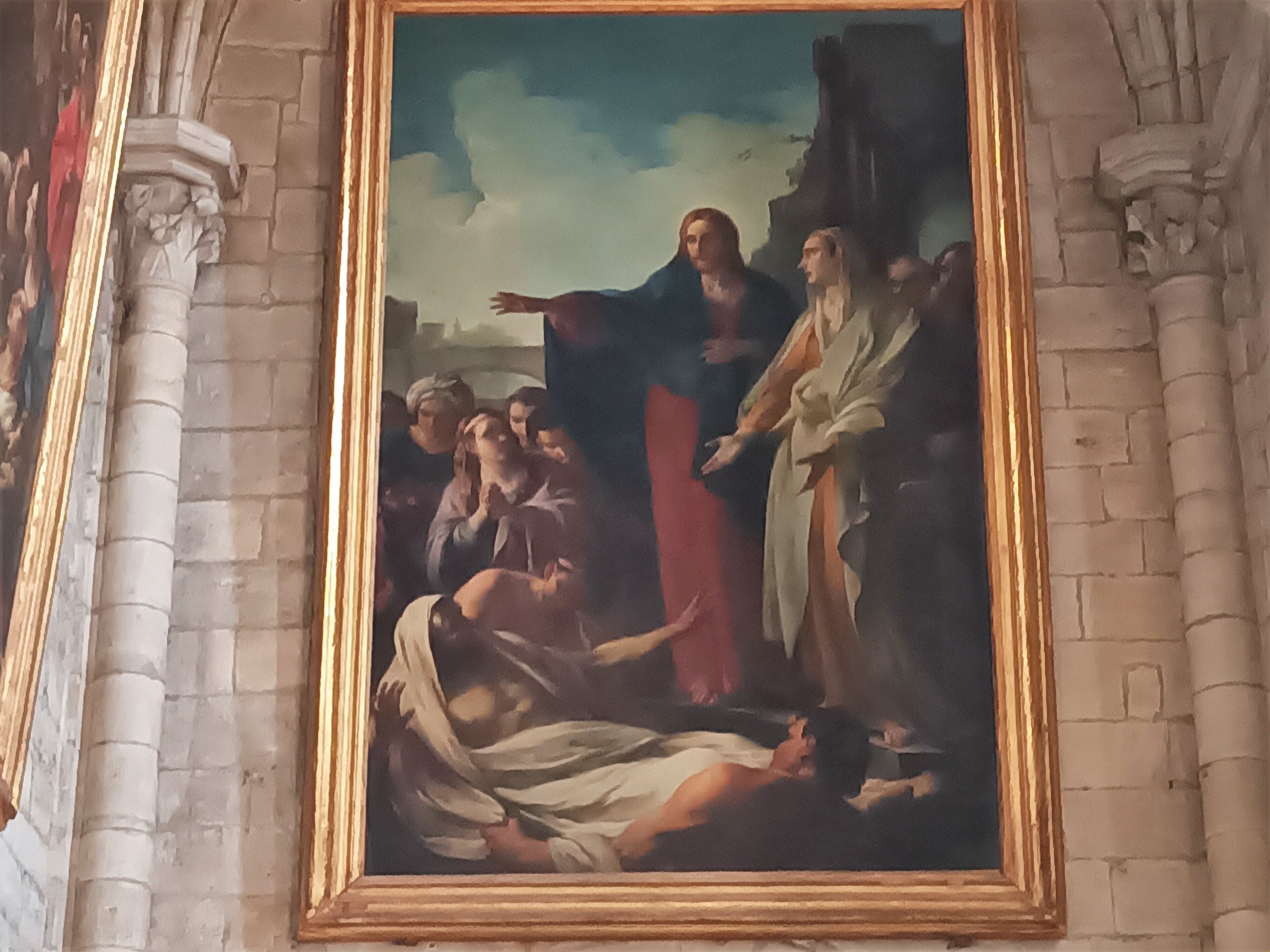 The Resurrection of Lazarus by Joseph Marie Vien