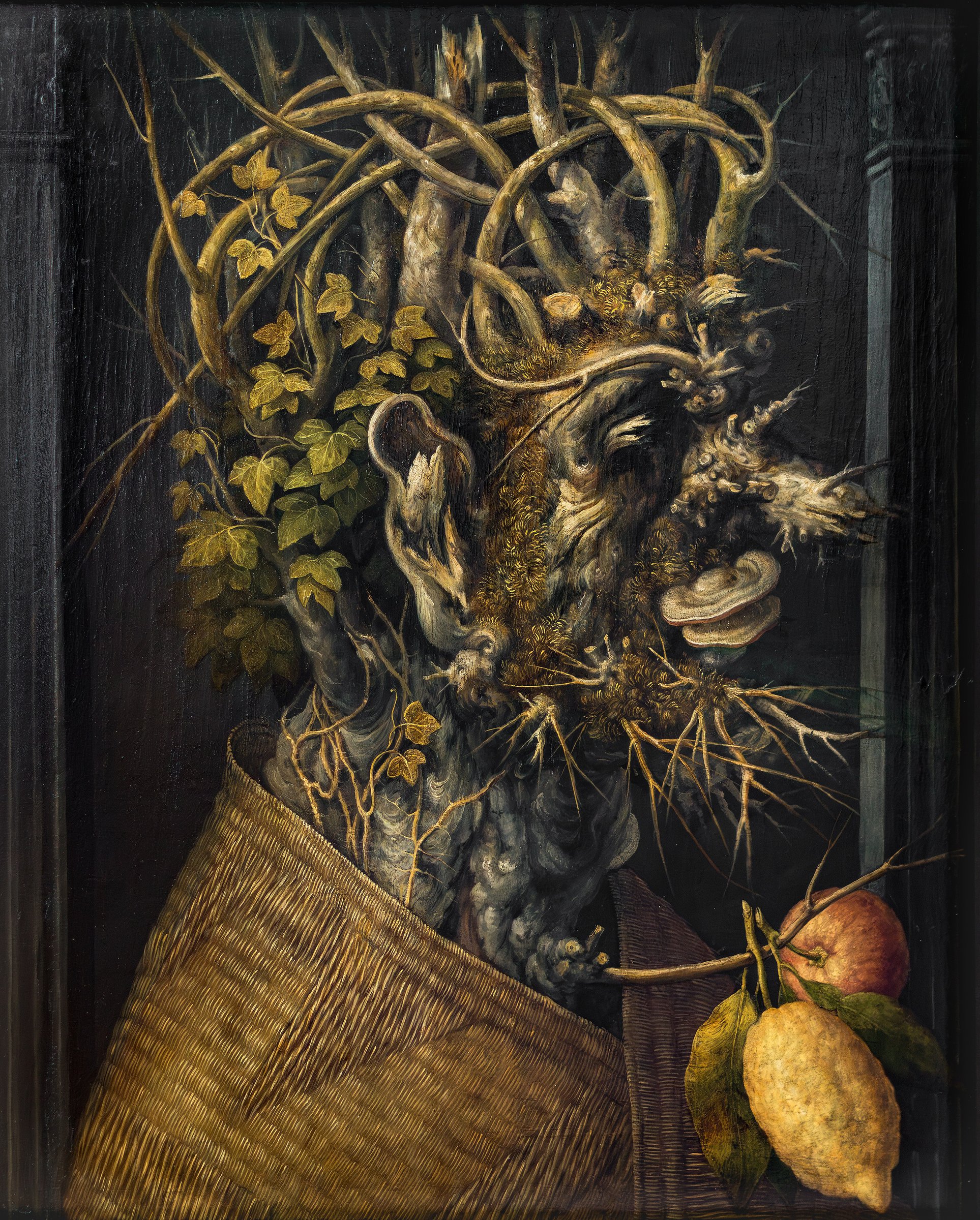 Allegory of Winter by Giuseppe Arcimboldo