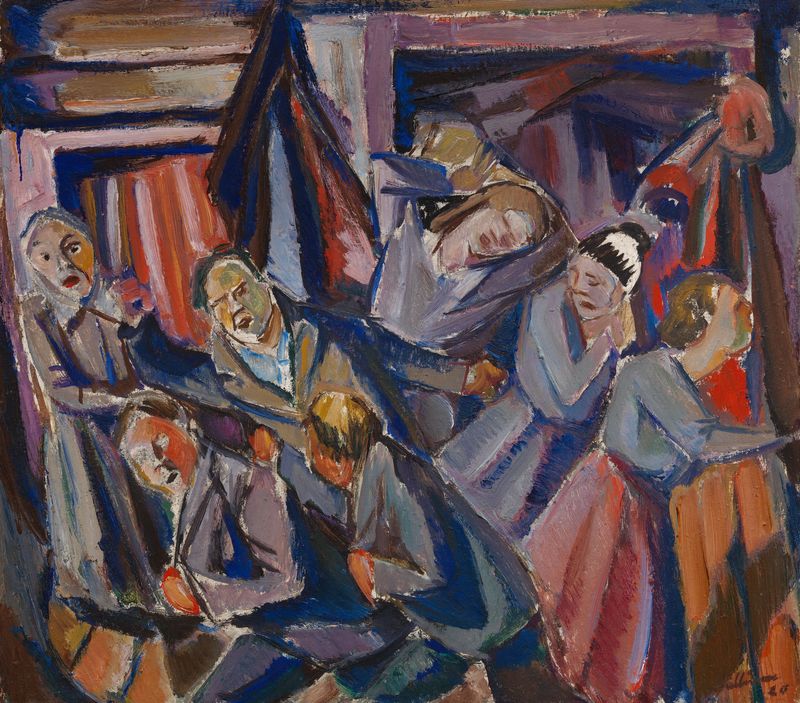 Study for The Fight III