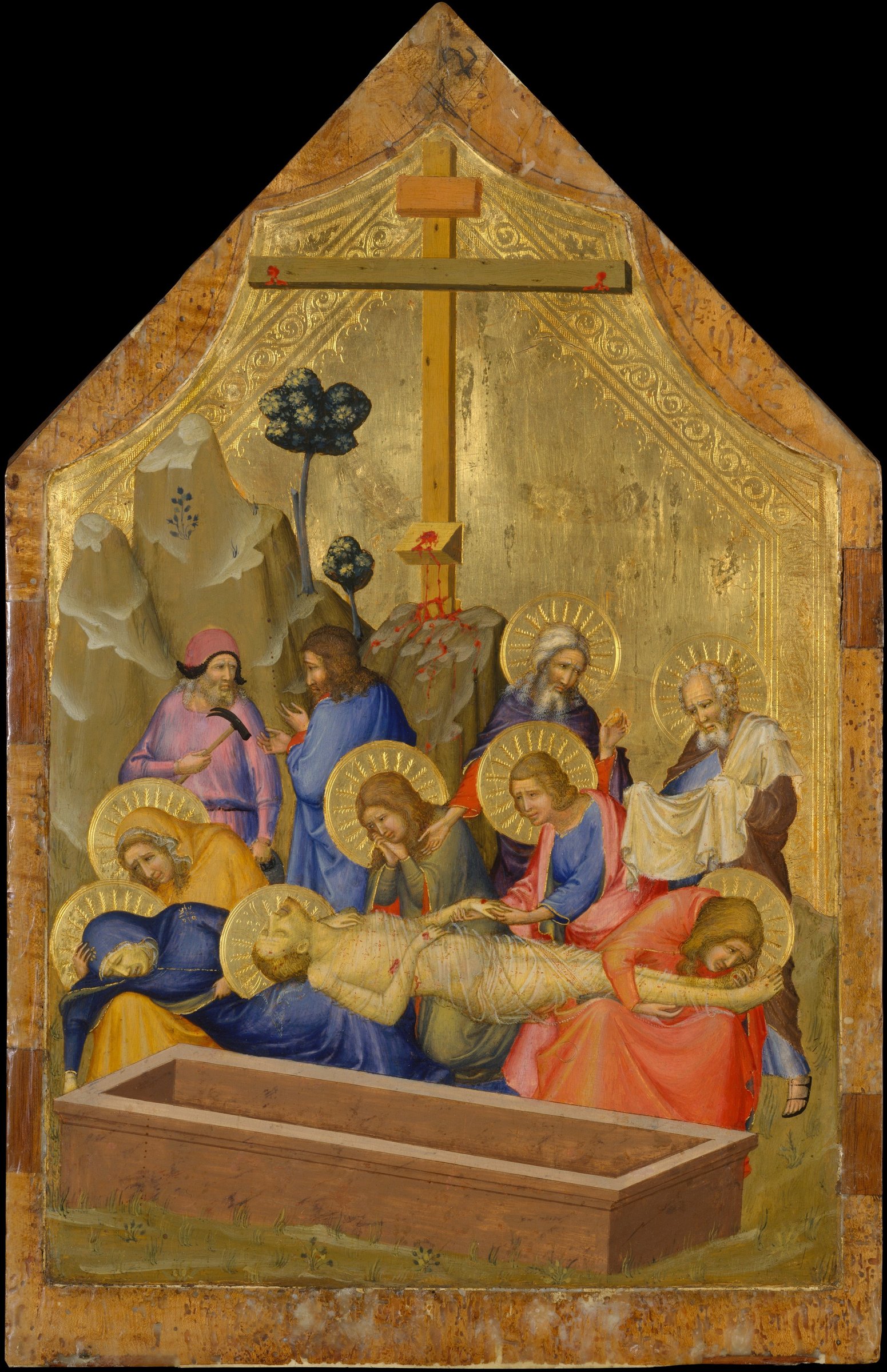 The Lamentation by Master of the View of Saint Gudula