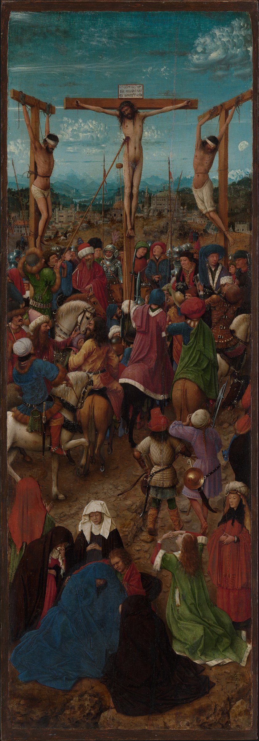 Crucifixion by Jan van Eyck