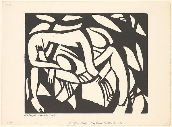 Wrestlers by Henri Gaudier-Brzeska