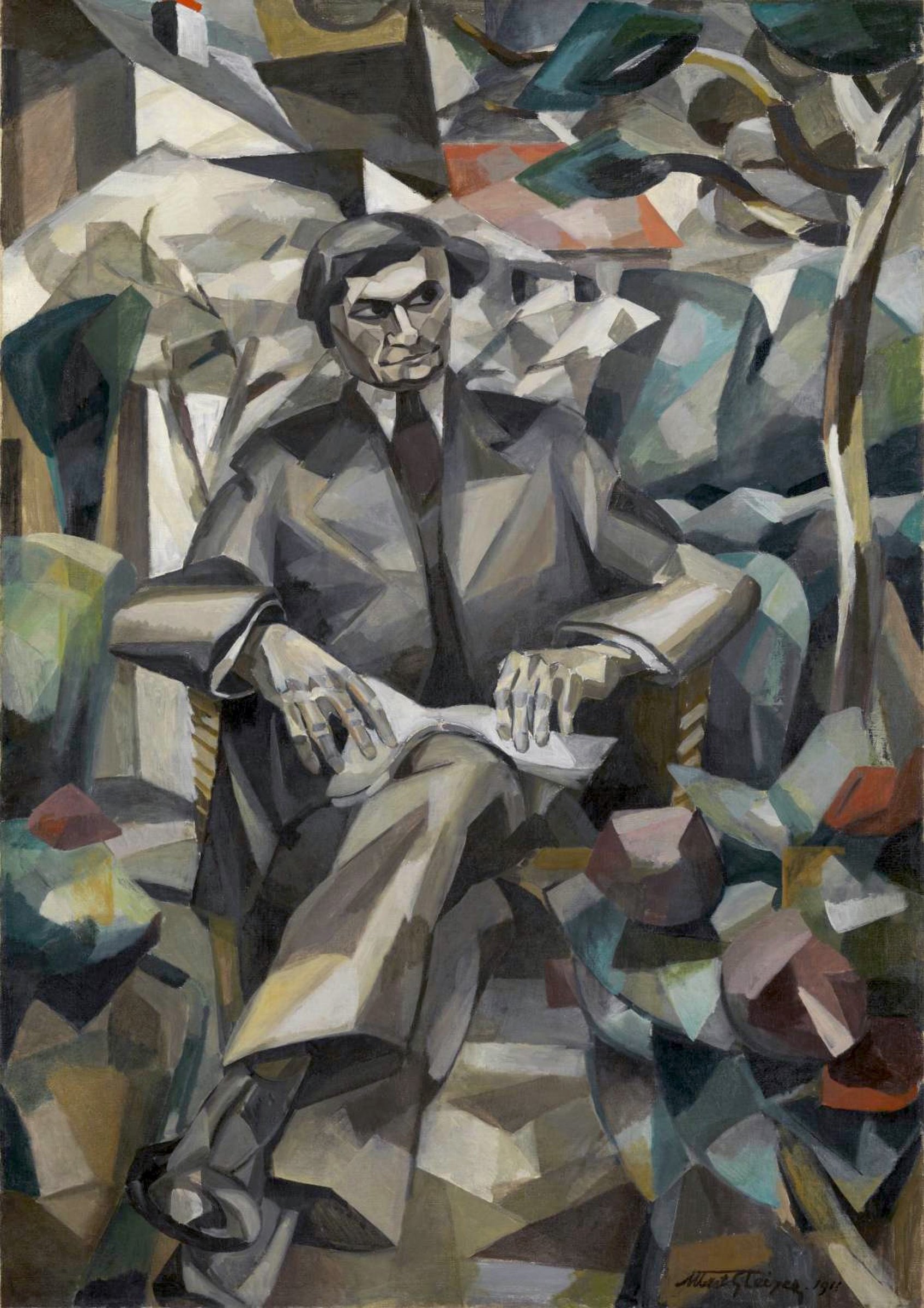 Portrait of Jacques Nayral by Albert Gleizes