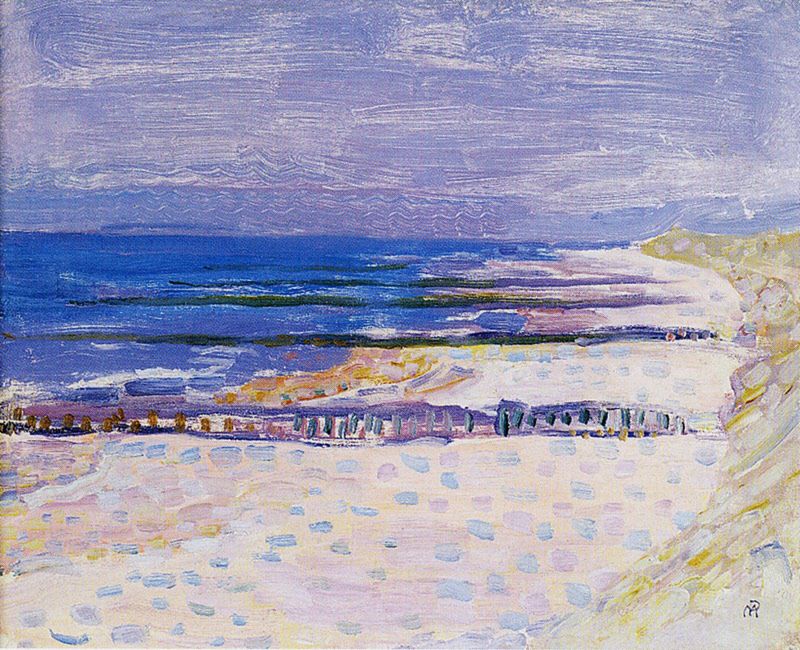 Beach with Five Piers at Domburg