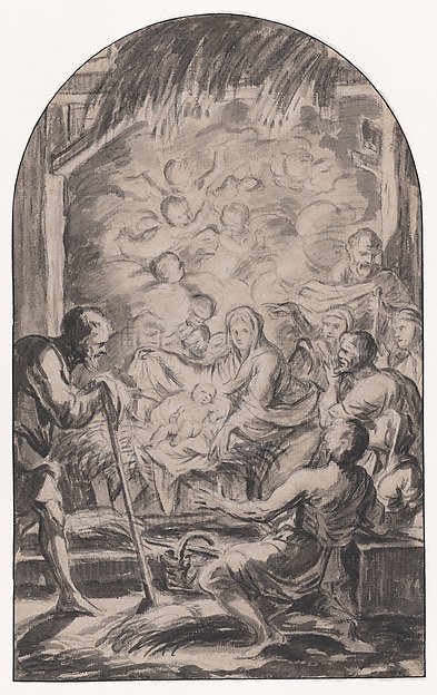 Adoration of the Shepherds by Nicolaes Maes