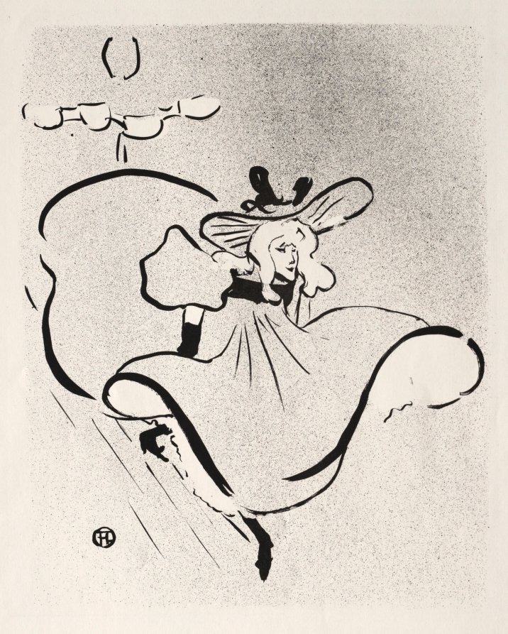 Jane Avril by Henri de Toulouse-Lautrec