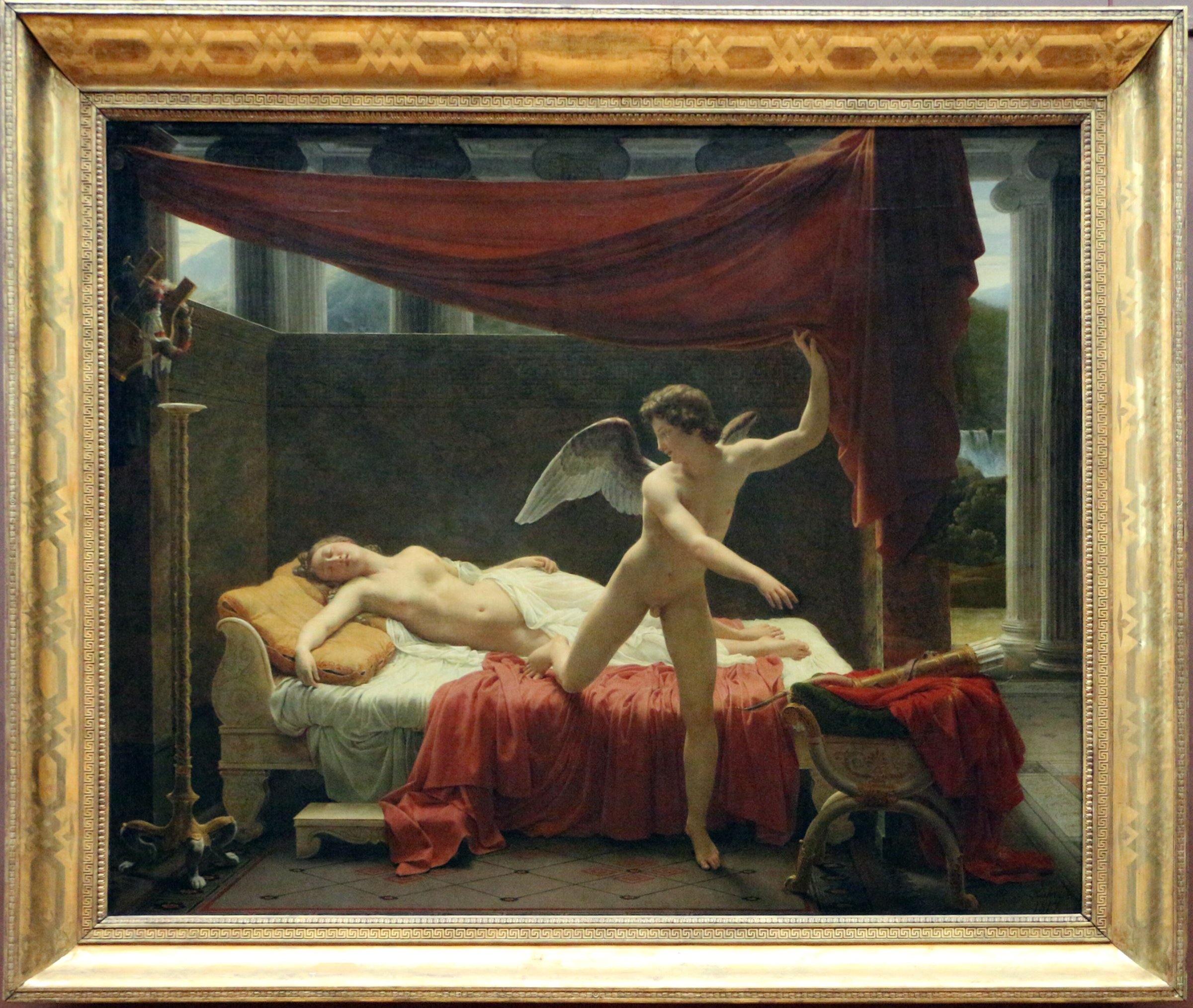 Amor and Psyche by François-Édouard Picot