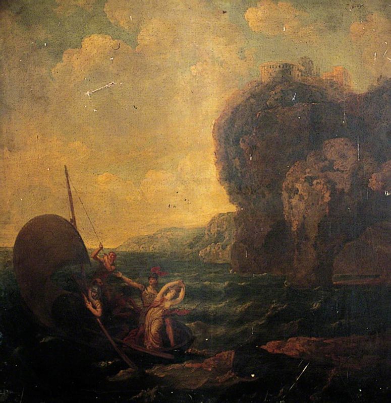 A Boat at Sea (The Rescue)