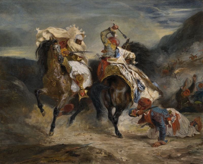 The Combat of the Giaour and Hassan