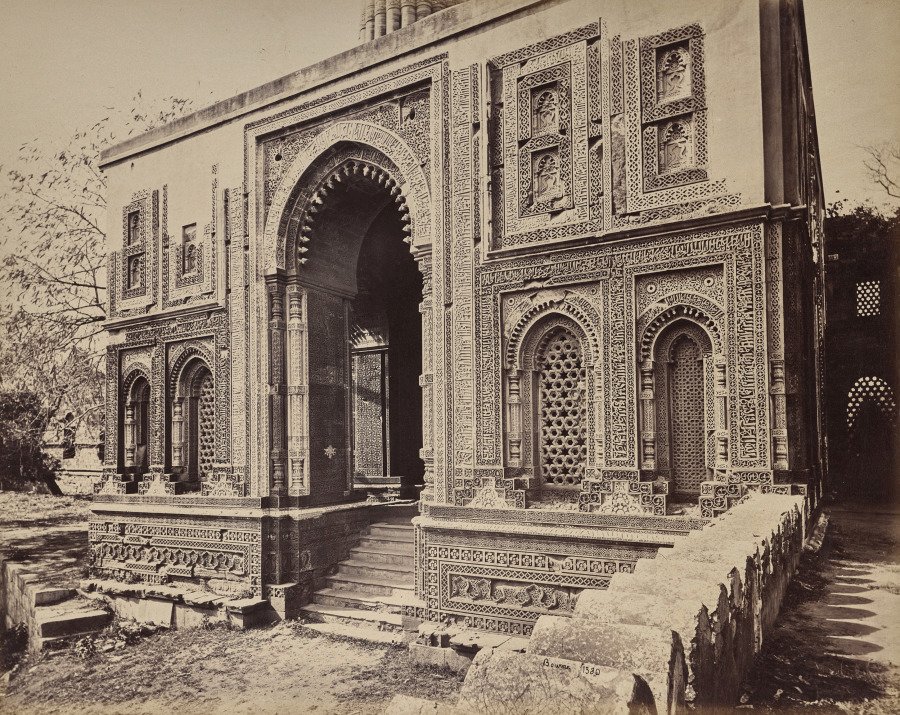 Delhi. Gateway of Allahood Deen's Palace, Old Delhi by Samuel Bourne