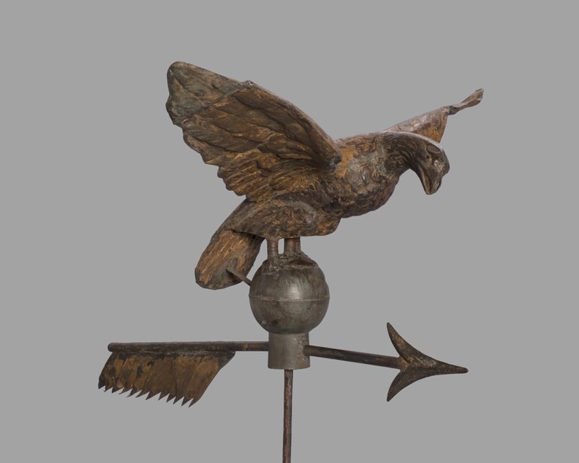Eagle Weather Vane and Standard by Artist Unknown - The Mercat Cross, Aberdeen