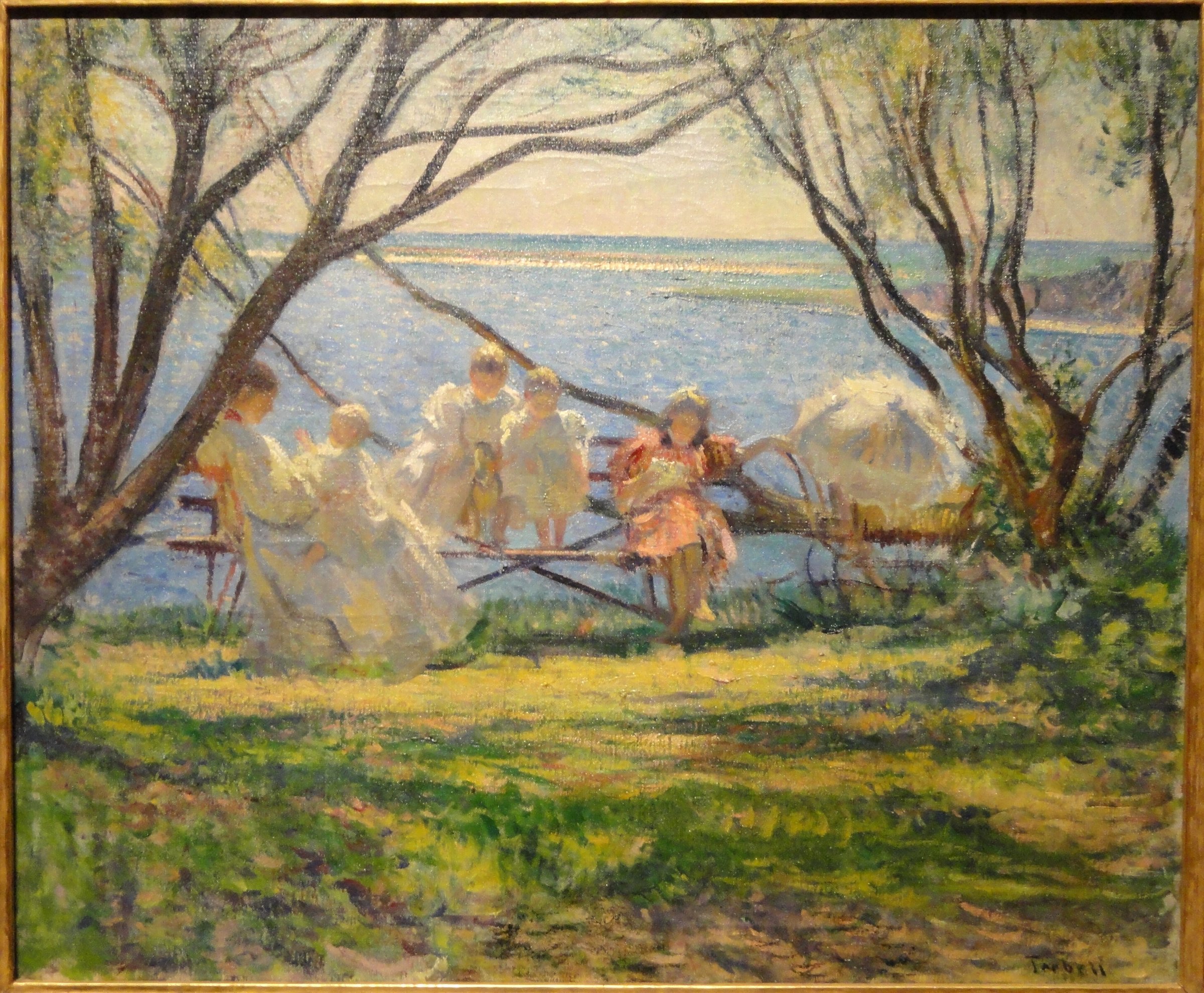 My Family at Cotuit by Edmund Charles Tarbell
