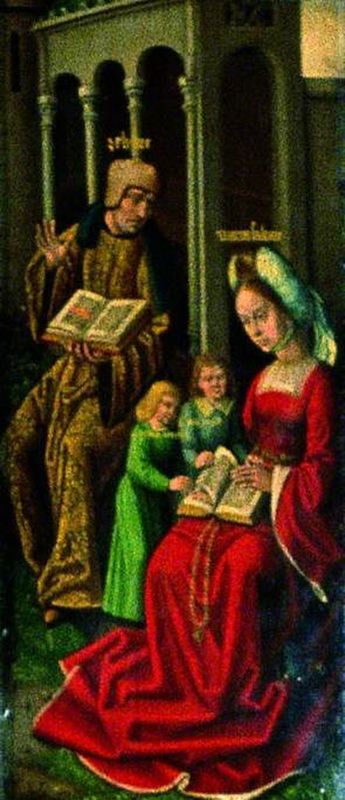 The Family of Zebedee (verso)