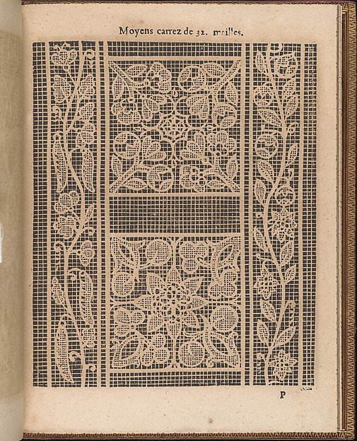 La Pratique de l'Aiguille, page 56 (recto) by Matthias Mignerak