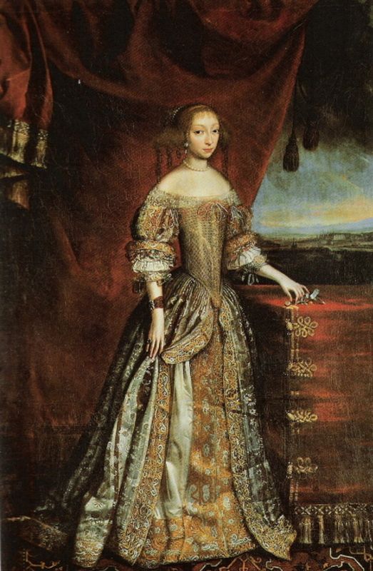 Portrait of Charlotte Amalie von Hessen-Kassel
