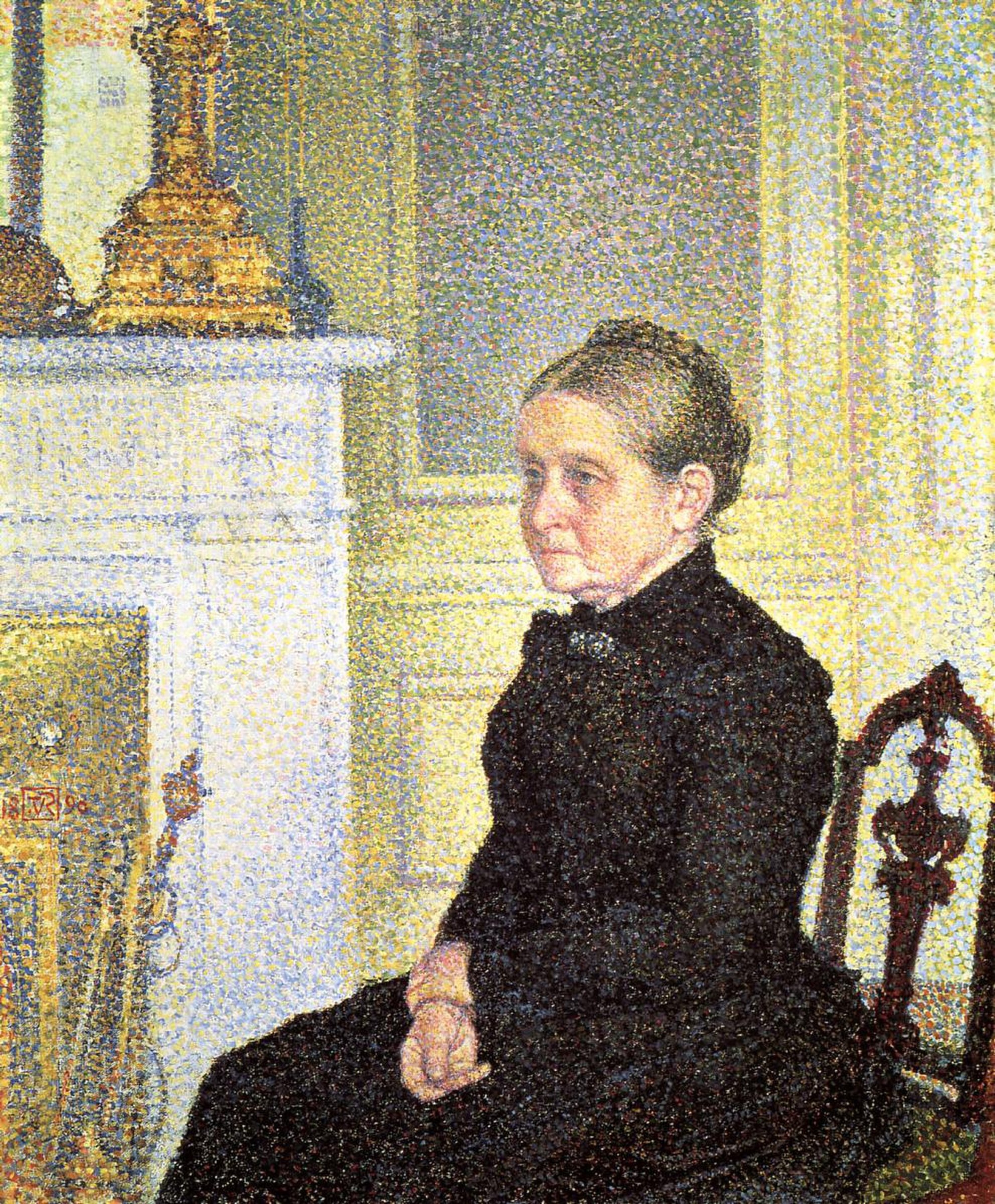 Portrait of Madame Charles Maus — 1890