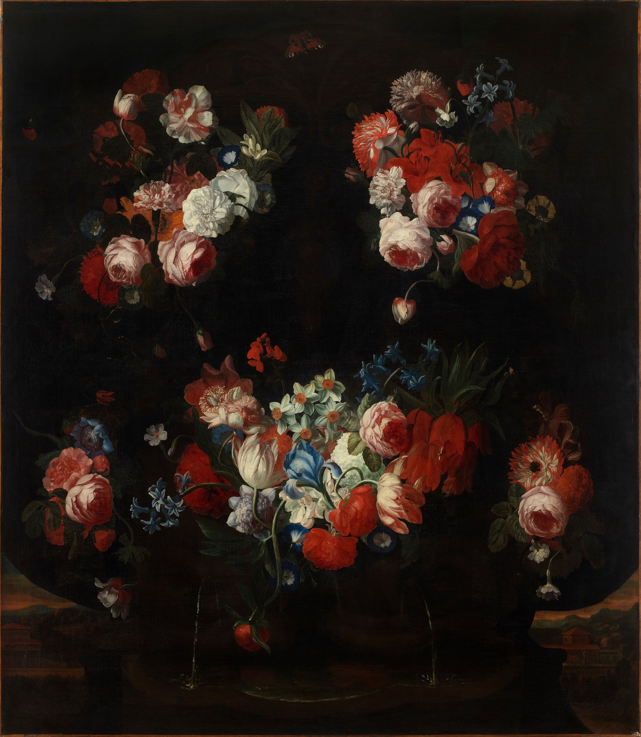 Flower arrangement by Jan Philip van Thielen