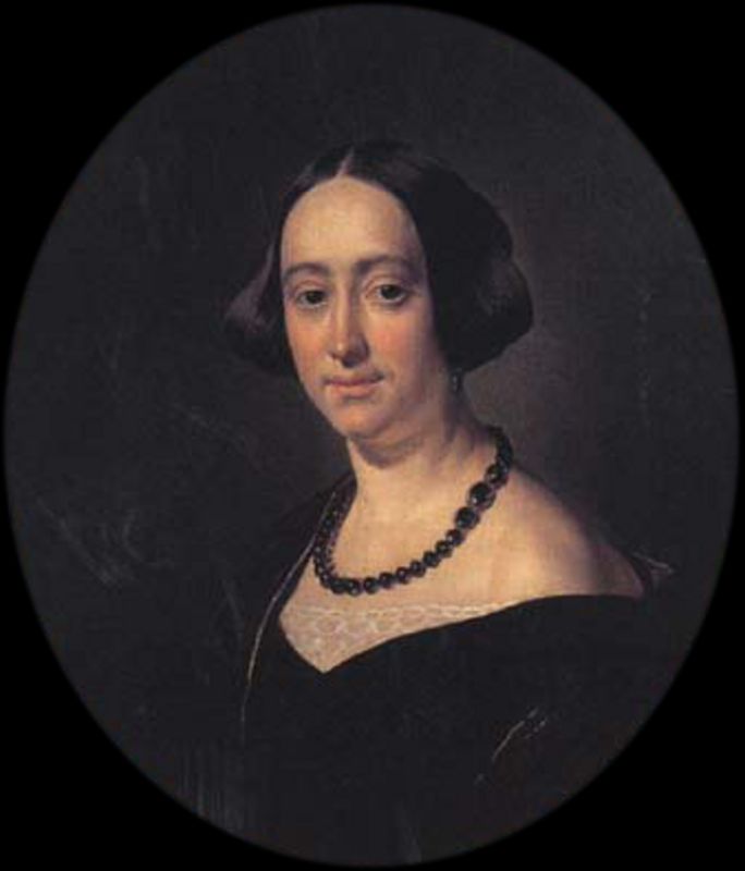 Porträt der Elizaveta Mazurina Vladimirona