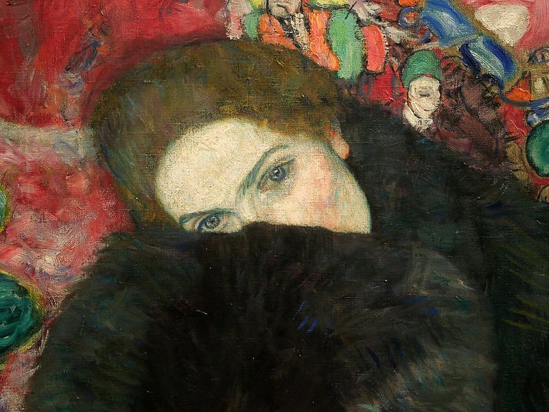 Lady with a Muff by Maurice Brazil Prendergast