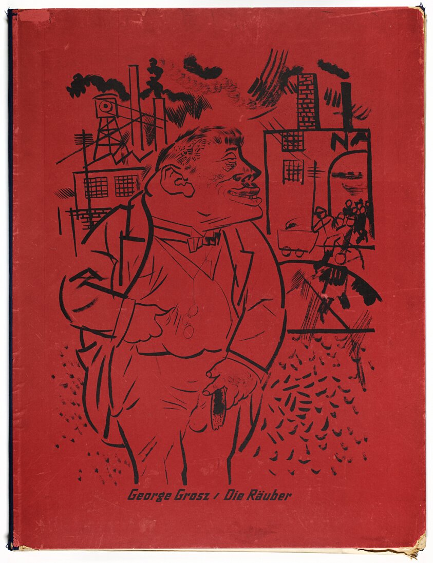 Folio Cover, from Die Rauber by George Grosz
