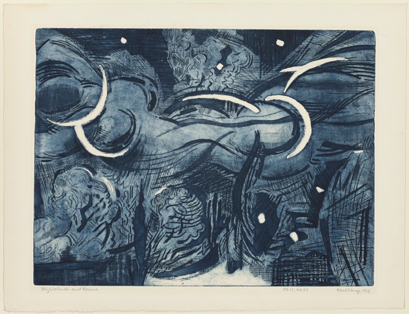 Nightclouds and Reverie by Karl Heffner
