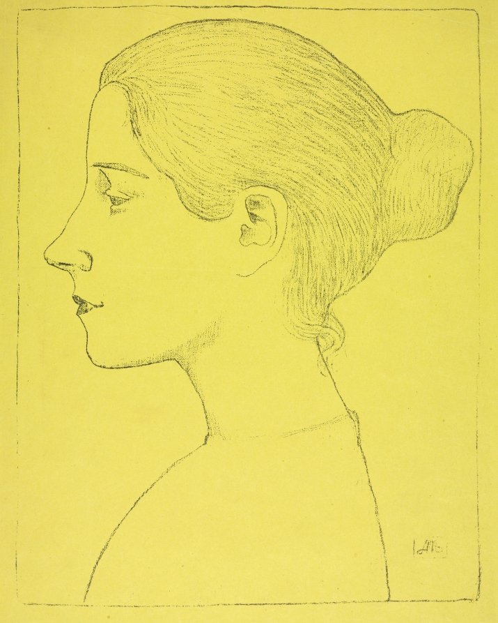 Portrait of a Young Woman (Profil de jeune fille) by Aristide Maillol