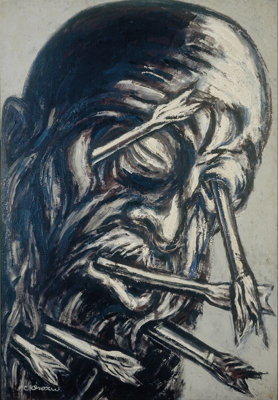 Head Pierced with Arrows, from the Los teules series