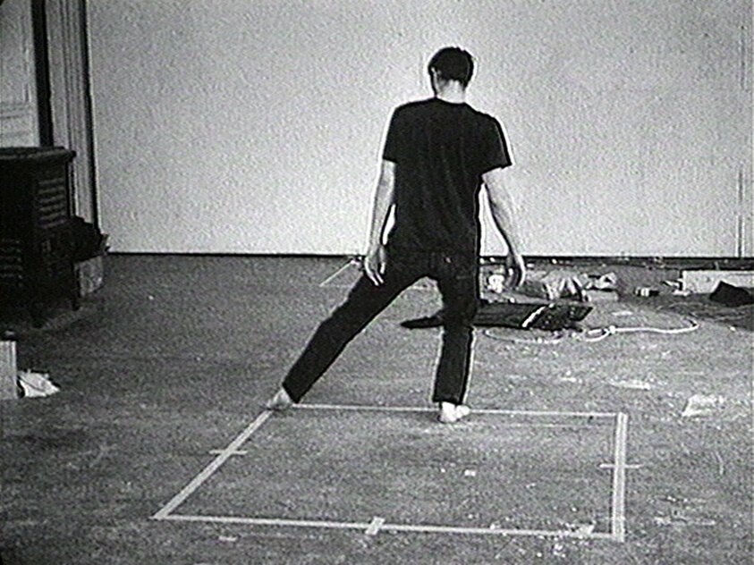 Dance or Exercise on the Perimeter of a Square (Square Dance) — Bruce Nauman