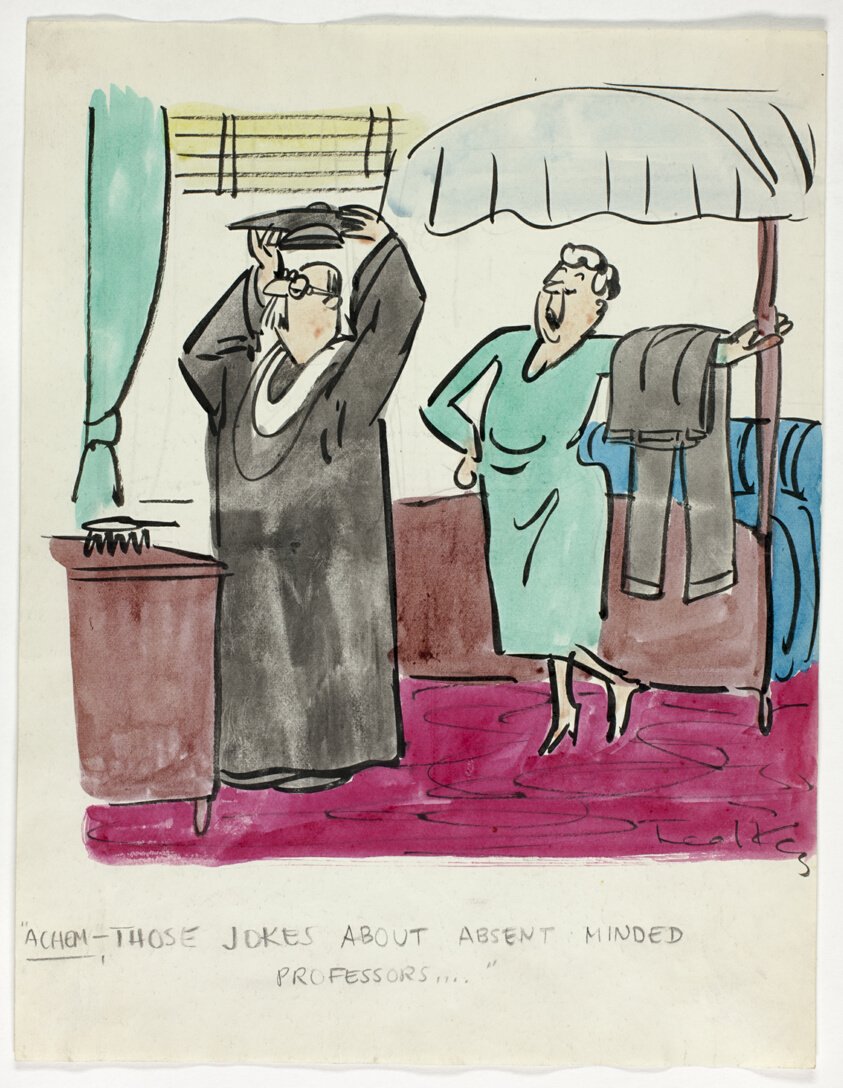 Ahem—Those jokes about absent minded professors by William H. Key