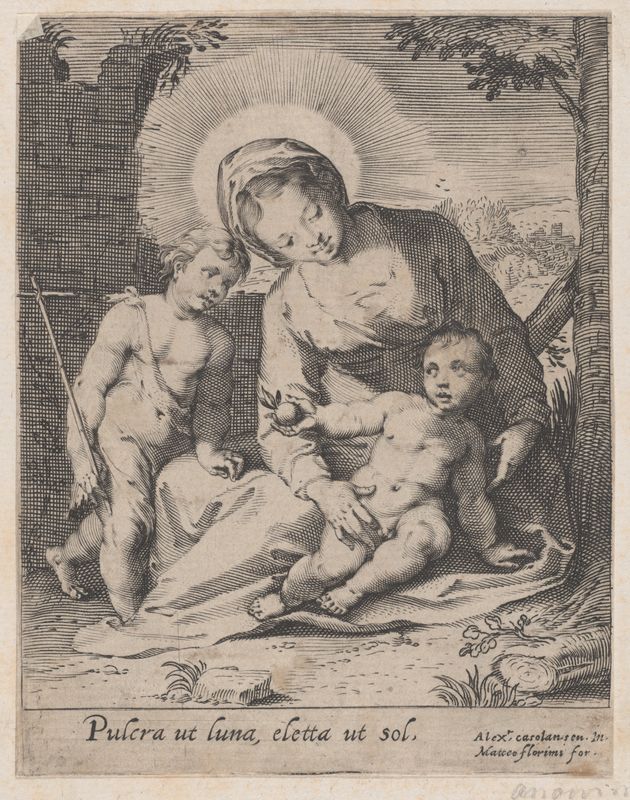 Virgin and Child with the infant Saint John the Baptist