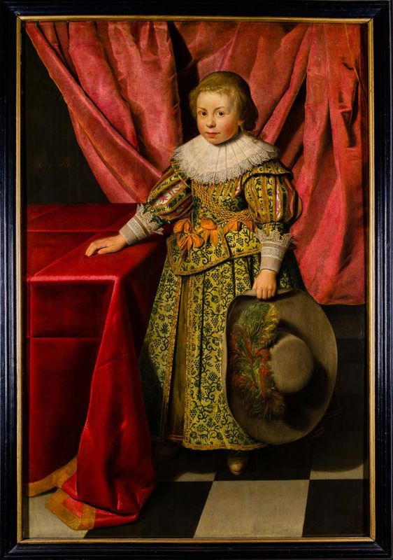 Portrait of a 5 year old boy, probably Cornelis Gael (1623-1679)