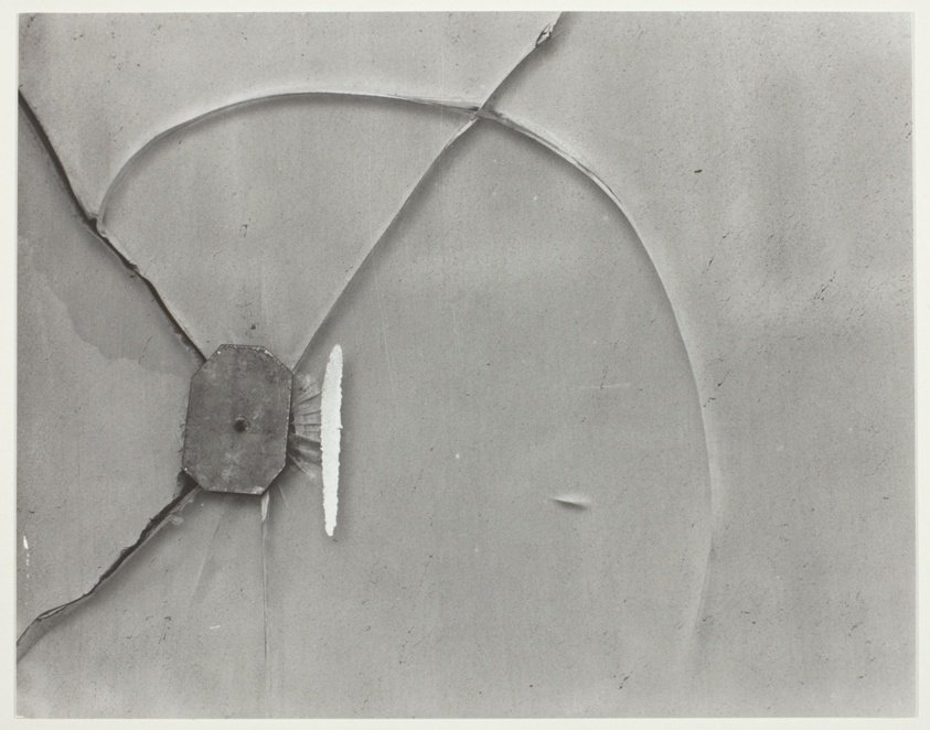 Patched Window, from the portfolio "Sequence 15" (1959) by Minor White