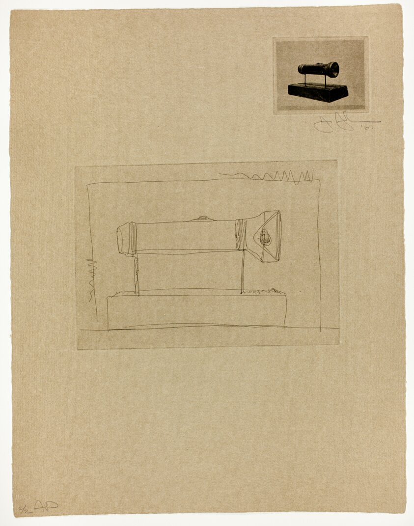Flashlight, plate one from 1st Etchings — 1967