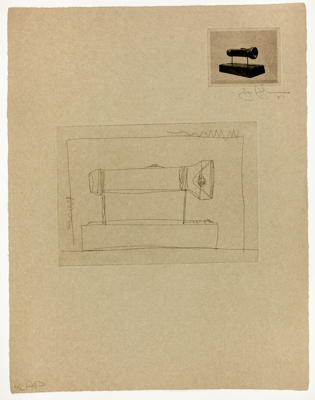 Flashlight, plate one from 1st Etchings