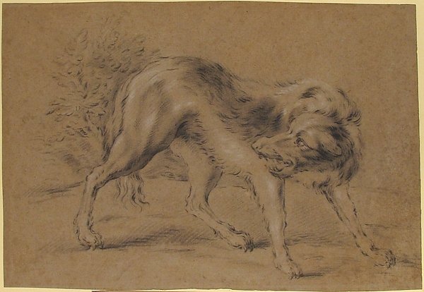 Angry Dog by Jean-Baptiste Oudry