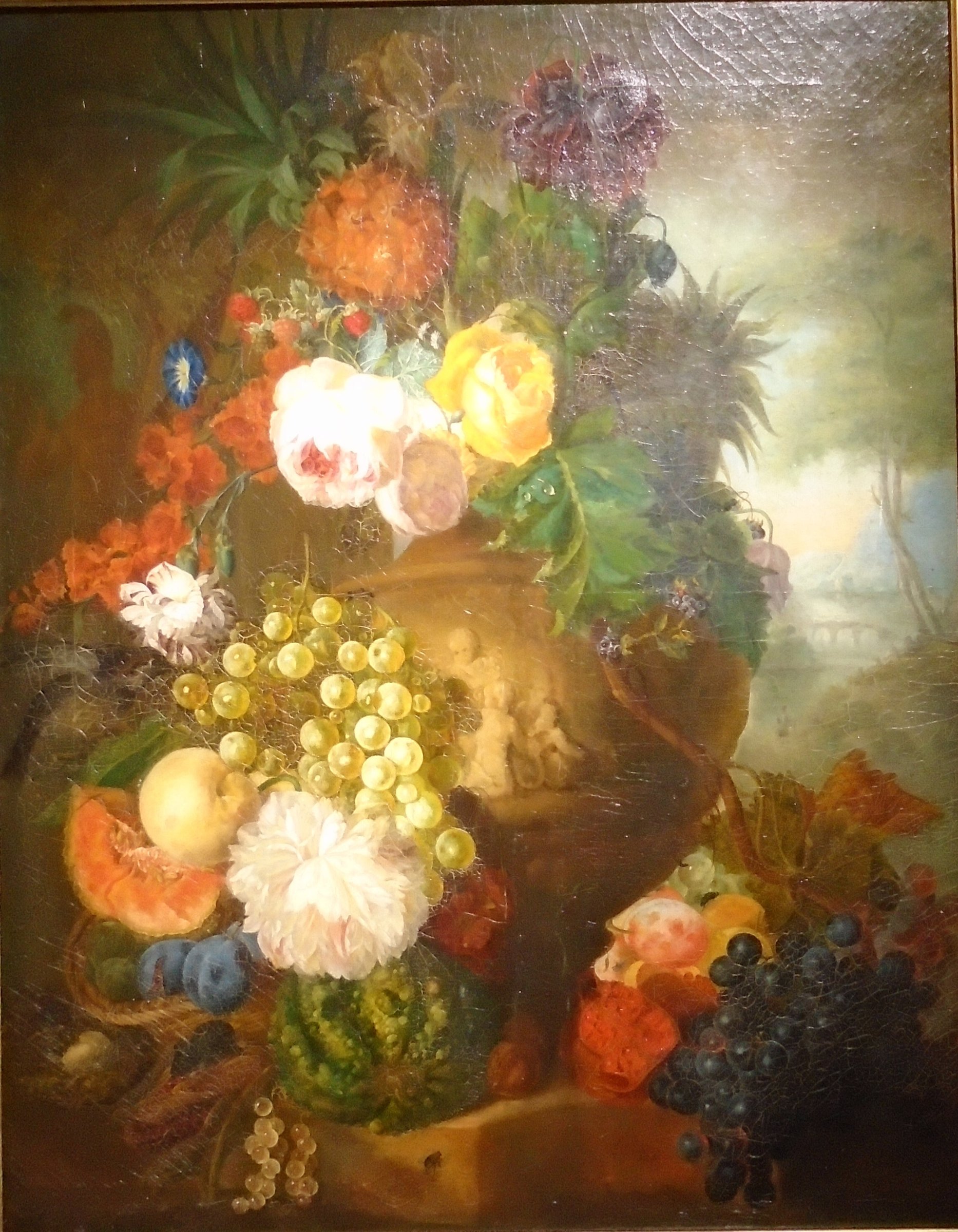 Flowers and fruits by Jan van Os