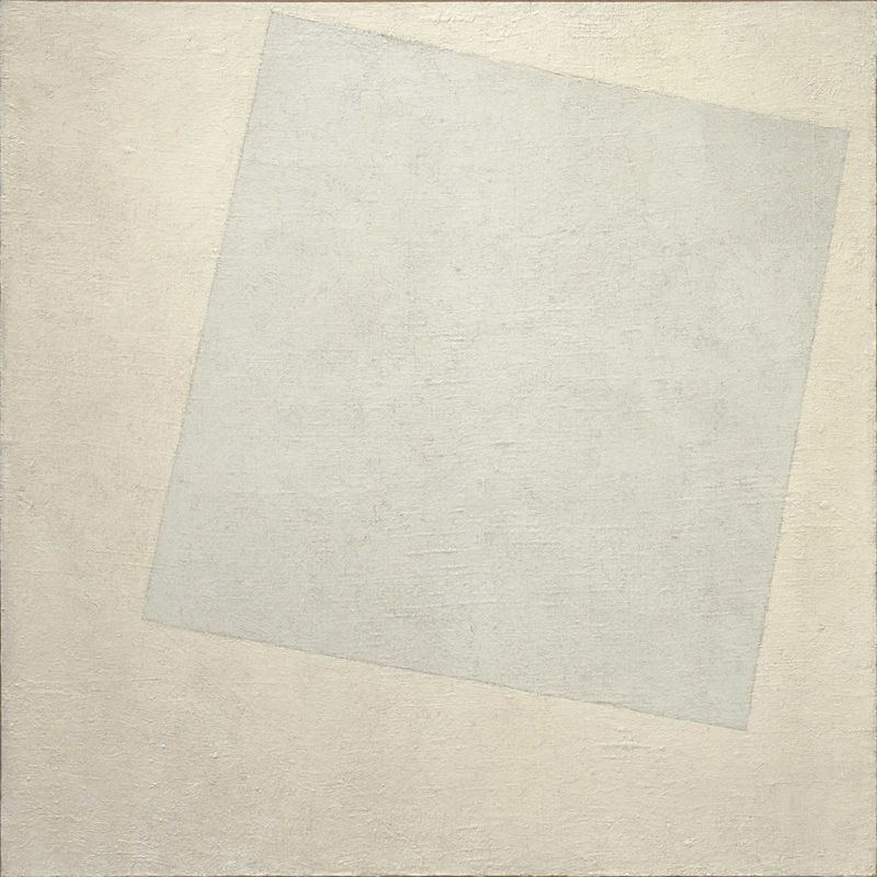Suprematist Composition: White on White