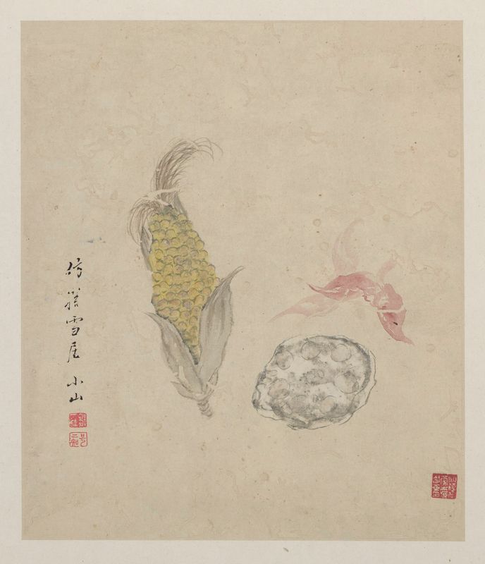 Corn, Lotus Root, and Water Chestnut