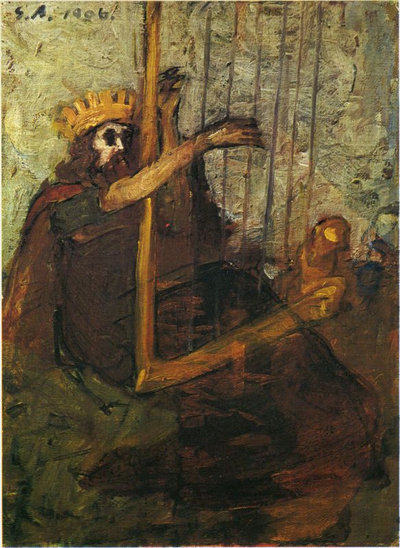 Psalm of David, An Illustration for The Story of the Old Testament