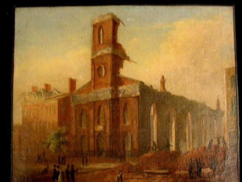 Ruins of Christ Church, N.Y.C.