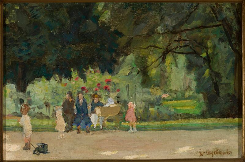 Planty Park in Kraków
