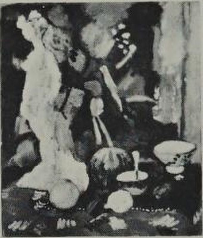 Nature morte à la statuette (Still Life with Plaster Figure)