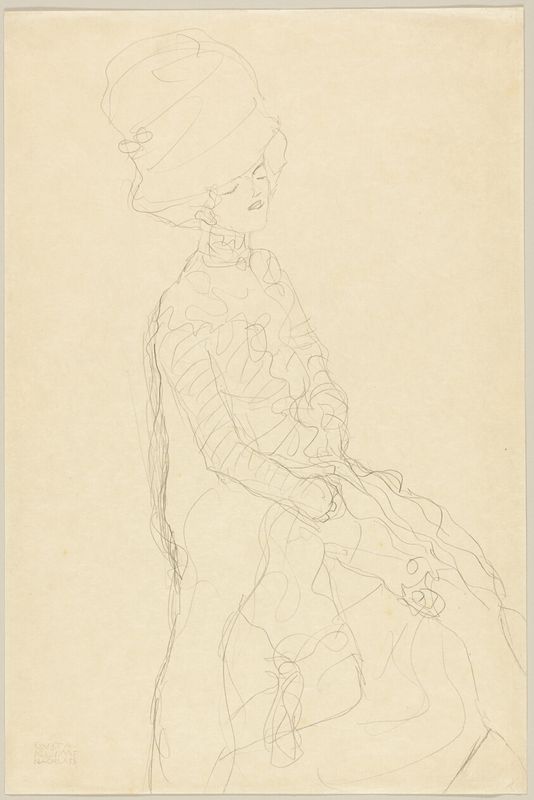 Portrait of a Lady in a High Hat