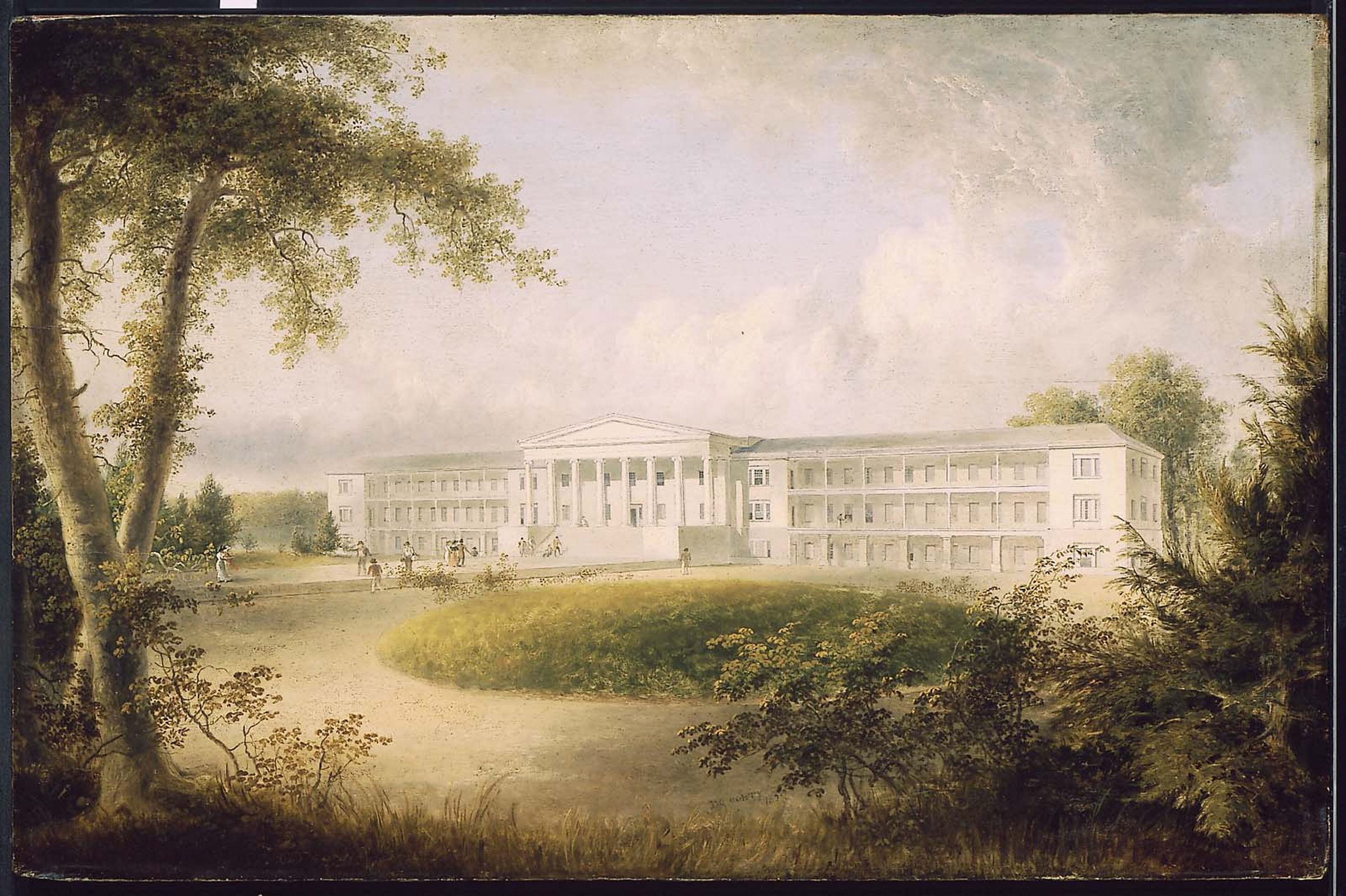 The Naval Home, Gray's Ferry, Philadelphia by Thomas Doughty