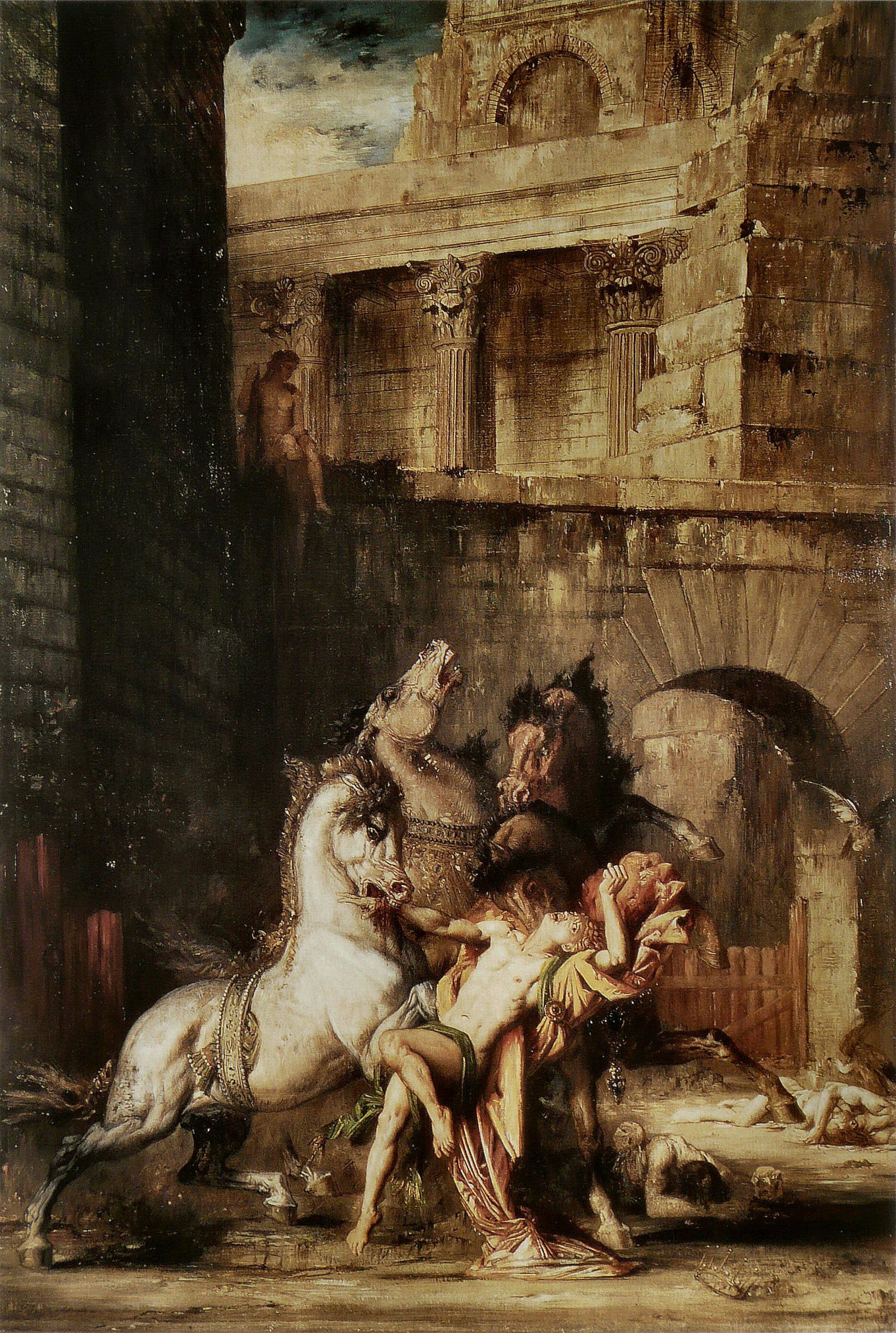 Diomede devoured by his horses — 1865