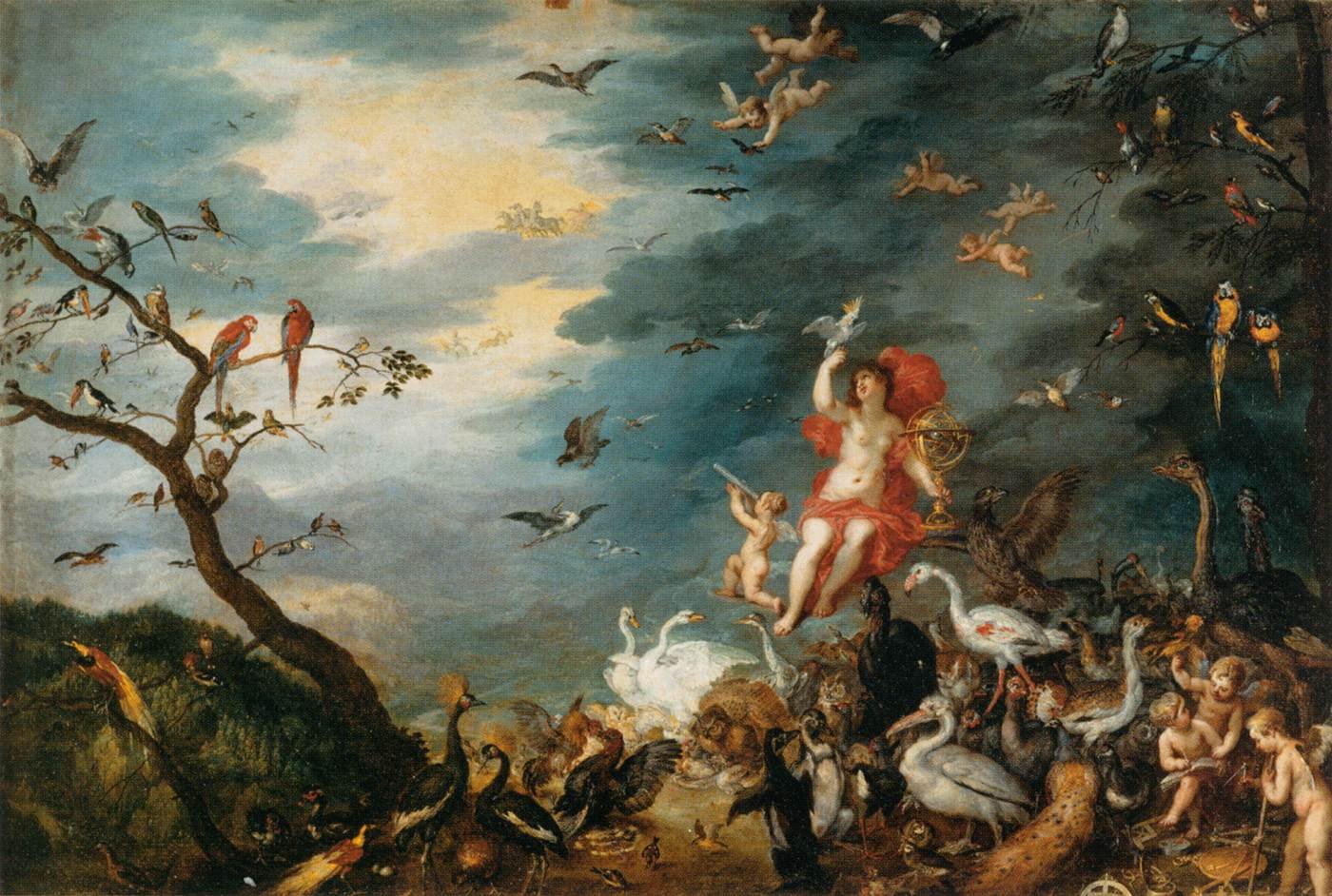 Allegory of Air by Jan Brueghel the Elder