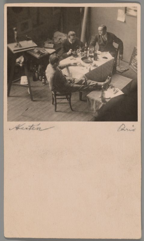Karoly Kernstok's Studio