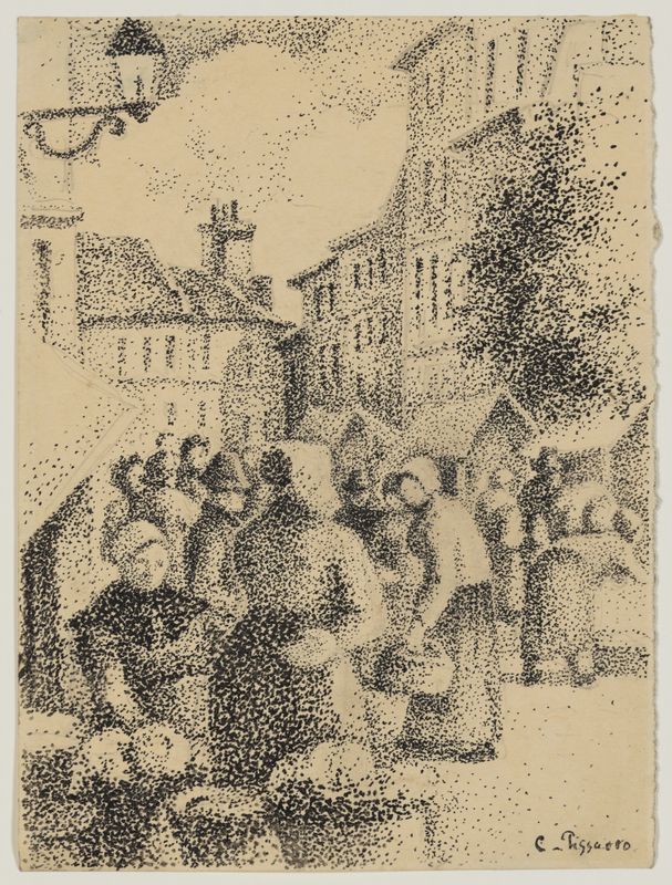 Marketplace in Pontoise