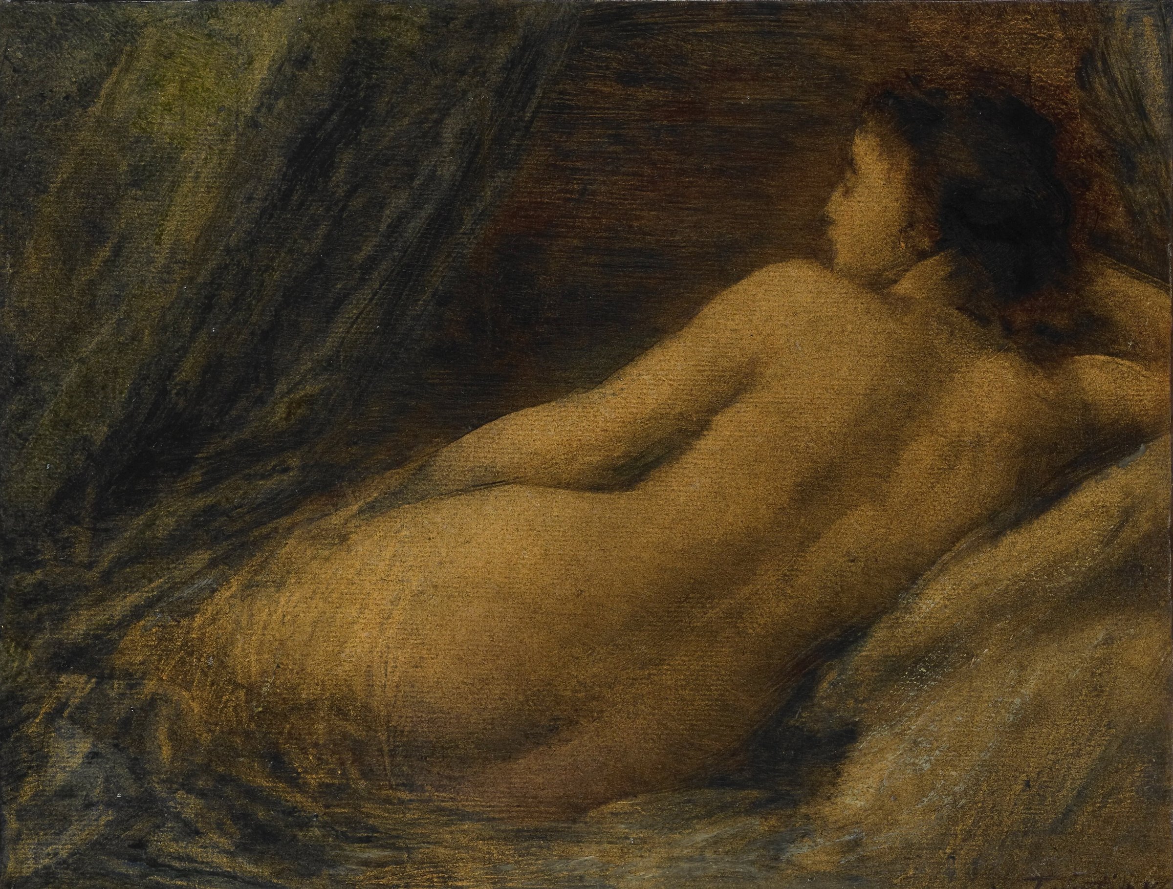 Reclining Nude by Henri Fantin-Latour